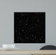Black Space with Many Wall Decal