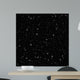 Black Space with Many Wall Decal