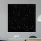 Black Space with Many Wall Decal