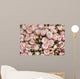 L White-pink Roses Wall Decal