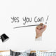 Yes You Can Wall Decal