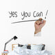 Yes You Can Wall Decal