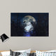 Spooky with Crows Trees Wall Decal