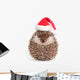 Christmas Hedgehog Wall Decal