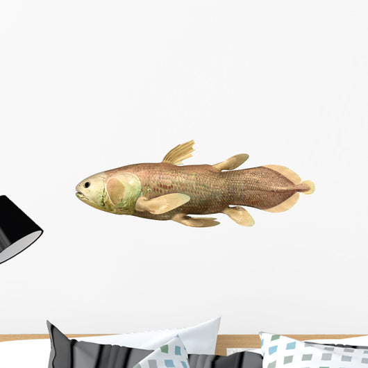 Latimeria Chalumnae fish Wall Decal
