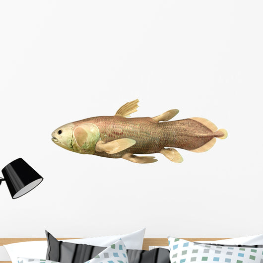 Latimeria Chalumnae fish Wall Decal