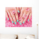 manicure and pedicure Wall Mural