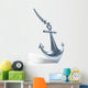 anchor on white background Wall Decal