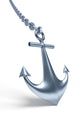 Anchor On White Background Wall Decal
