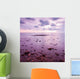 Tropical beach at beautiful sunset. Nature background Wall Mural