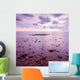 Tropical beach at beautiful sunset. Nature background Wall Mural