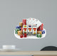 Casino Slot Machine with Wall Decal