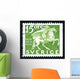 Post horseman Wall Mural