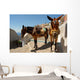 Donkey Mule Oia Santorini Wall Decal