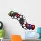 Delamanid tuberculosis drug molecule. Wall Decal
