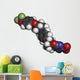 Delamanid tuberculosis drug molecule. Wall Decal