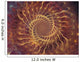 Spiral Background. Wall Mural