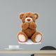 Teddy Bear White Wall Decal