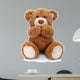 Teddy Bear White Wall Decal