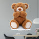 Teddy Bear White Wall Decal