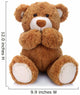 Teddy Bear White Wall Decal