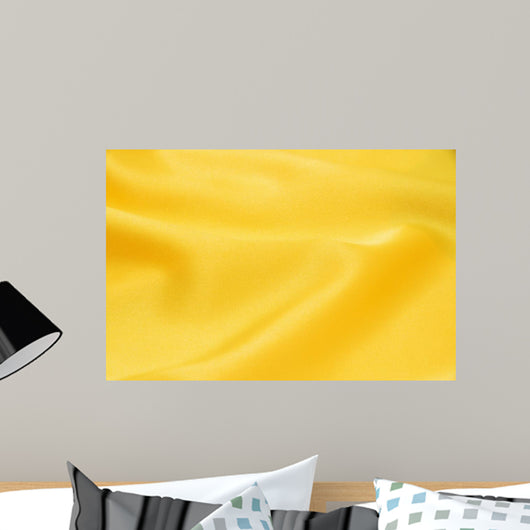 Yellow Satin Wall Decal
