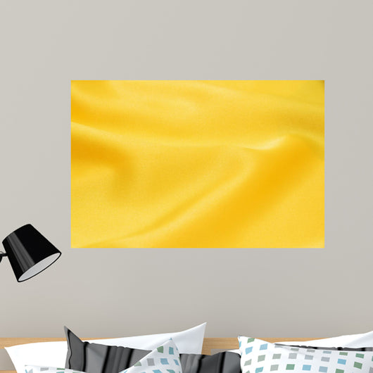Yellow Satin Wall Decal