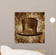Steampunk Top Hat Wall Mural