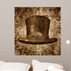 Steampunk Top Hat Wall Mural