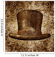 Steampunk Top Hat Wall Mural