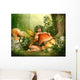 Enchanted Wood 3D Cg Wall Decal