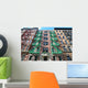 Old Building with Fire Wall Decal
