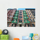 Old Building with Fire Wall Decal