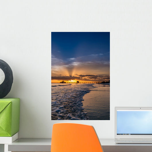 Sunset Fort Myers Beach Wall Decal