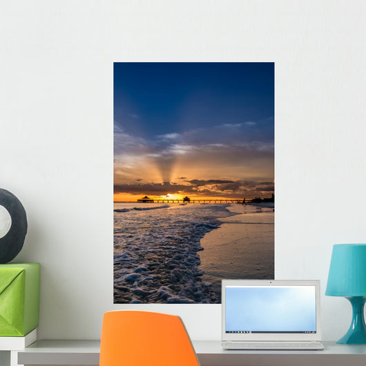 Sunset Fort Myers Beach Wall Decal