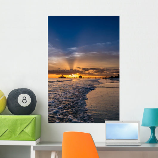 Sunset Fort Myers Beach Wall Decal