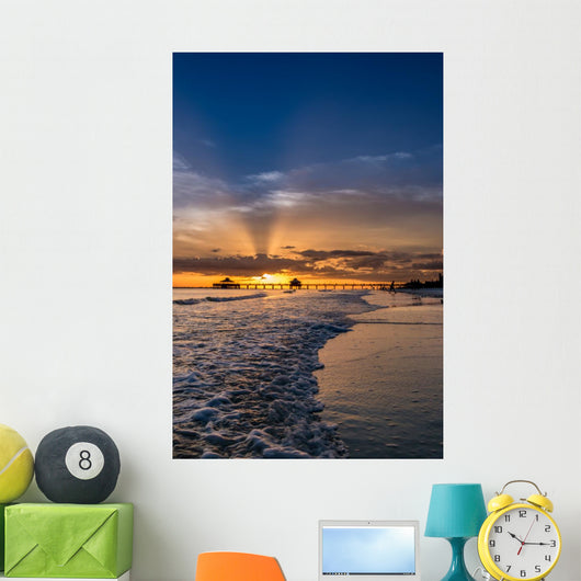 Sunset Fort Myers Beach Wall Decal