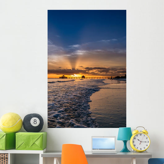 Sunset Fort Myers Beach Wall Decal