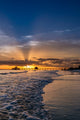Sunset Fort Myers Beach Wall Decal