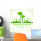Ecology Concept with Eco Wall Decal