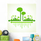 Ecology Concept with Eco Wall Decal