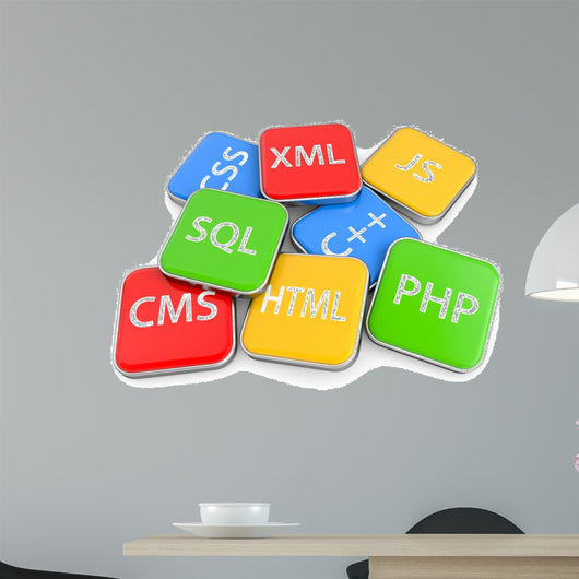 Internet Pogrammiersprache Wall Decal
