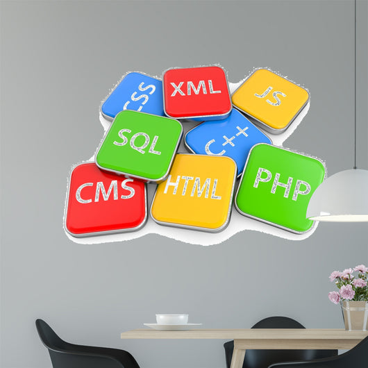Internet Pogrammiersprache Wall Decal