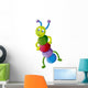 Funny Colorful Caterpillar Wall Decal