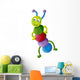 Funny Colorful Caterpillar Wall Decal