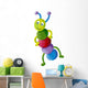 Funny Colorful Caterpillar Wall Decal