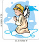 Angel Is Praying Sky Wall Decal