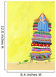 The Princess and the Pea Wall Mural