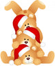 Stack Of Christmas Teddy Bears Wall Decal