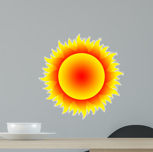 Sun Wall Decal